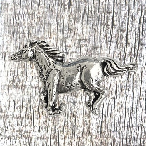 Western horse concho - horse,