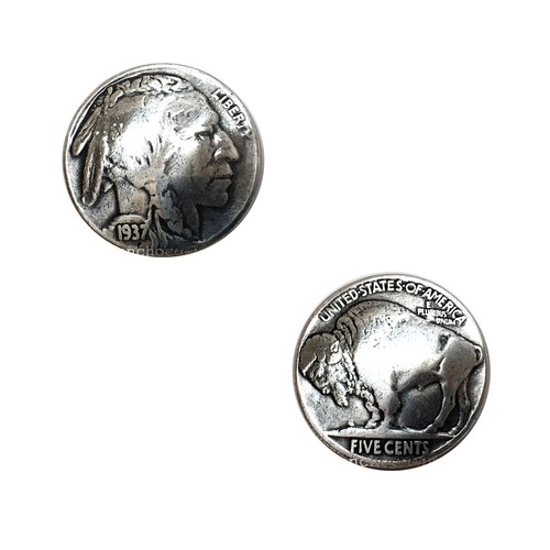 Buffalo nickel indian - buffalo,